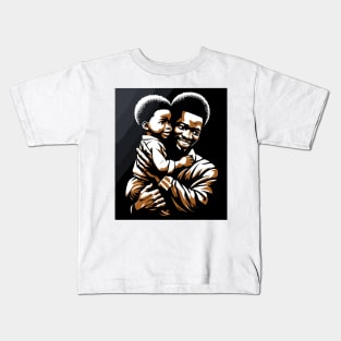 Afrocentric Father And Son Kids T-Shirt